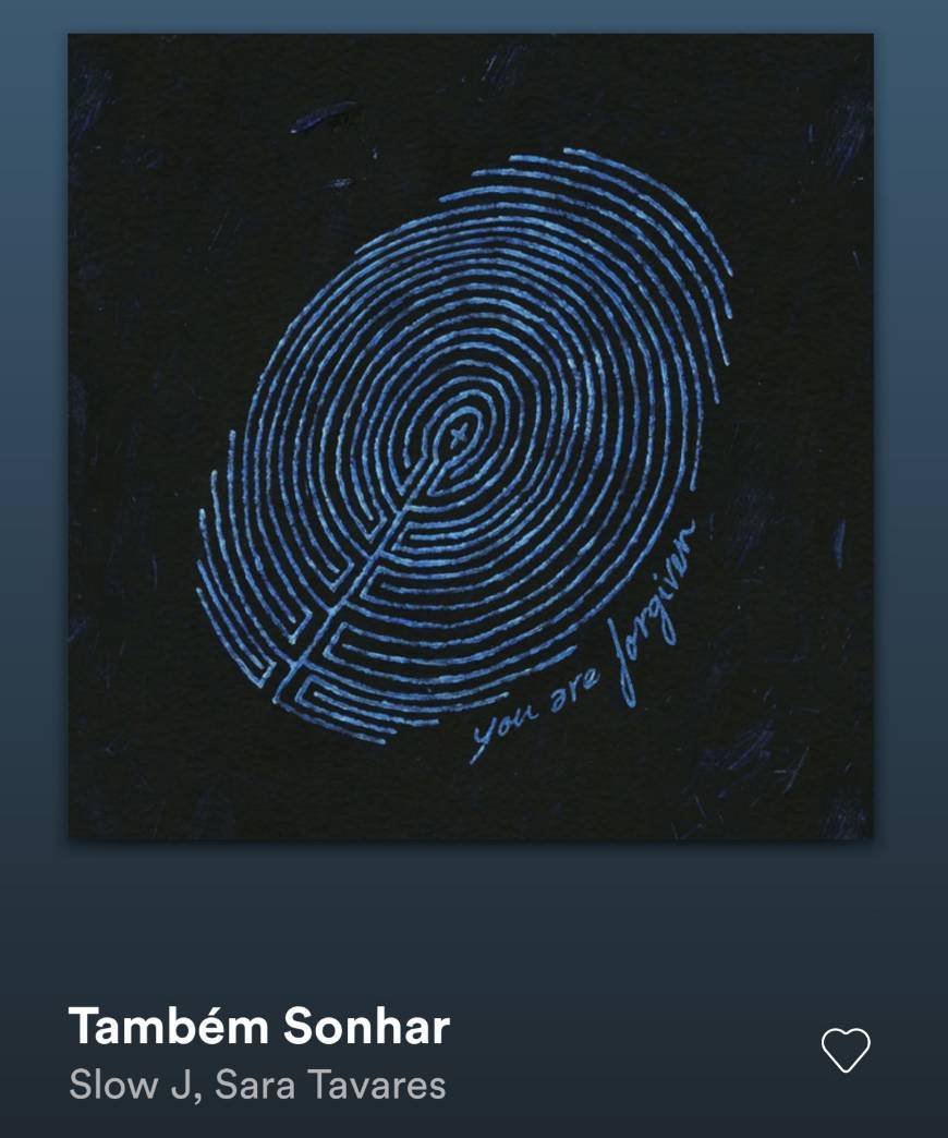 Canción Também Sonhar