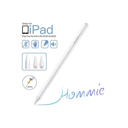 Hommie Lápiz para Pantalla Táctil, 1.0mm Apple Pen para iPad 2018