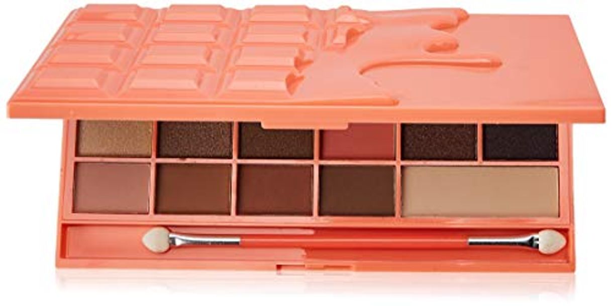 Social Maquillaje Revolution I Heart Chocolate de maquillaje sombra palé Chocolate and Peaches