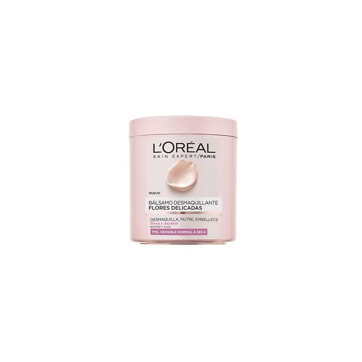 Social L'Oreal Paris Flores Delicadas Bálsamo Desmaquillante Piel Sensible, Normal a Seca