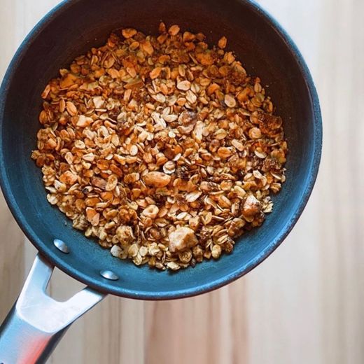 Granola na Frigideira