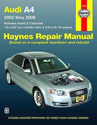 Audi A4: 2002 Thru 2008
