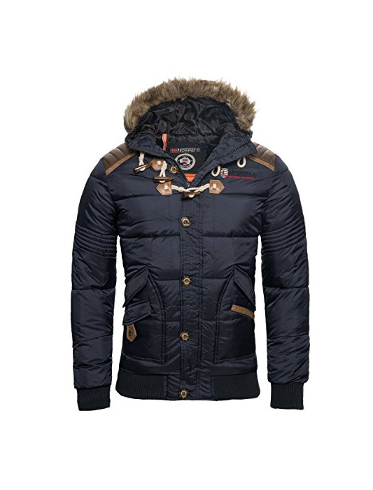 Moda Geographical Norway Chaqueta de invierno para hombre