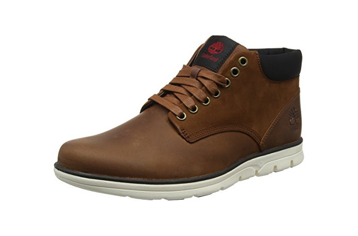 Fashion Timberland Bradstreet Chukka Leather, Botas Hombre, Marrón