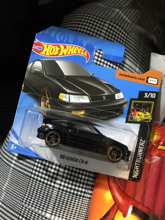 Lugar Hot Wheels Nightburnerz 3/10 [Black]'88 Honda CR-X 49/250