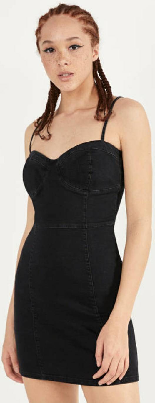 Producto Vestido em denim de alças

