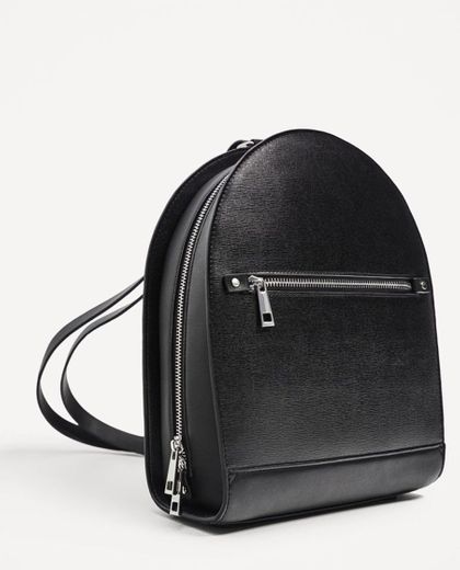 Zara sturdy backpack with zips