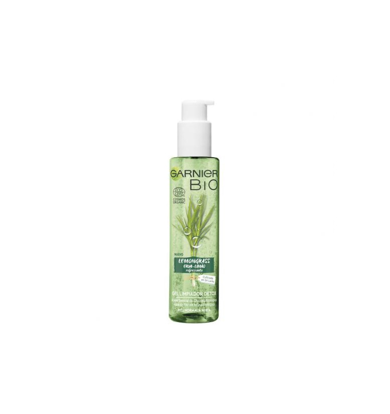 Beauty Garnier BIO Gel Limpiador Detox Lemongrass con Agua de Flor de Aciano