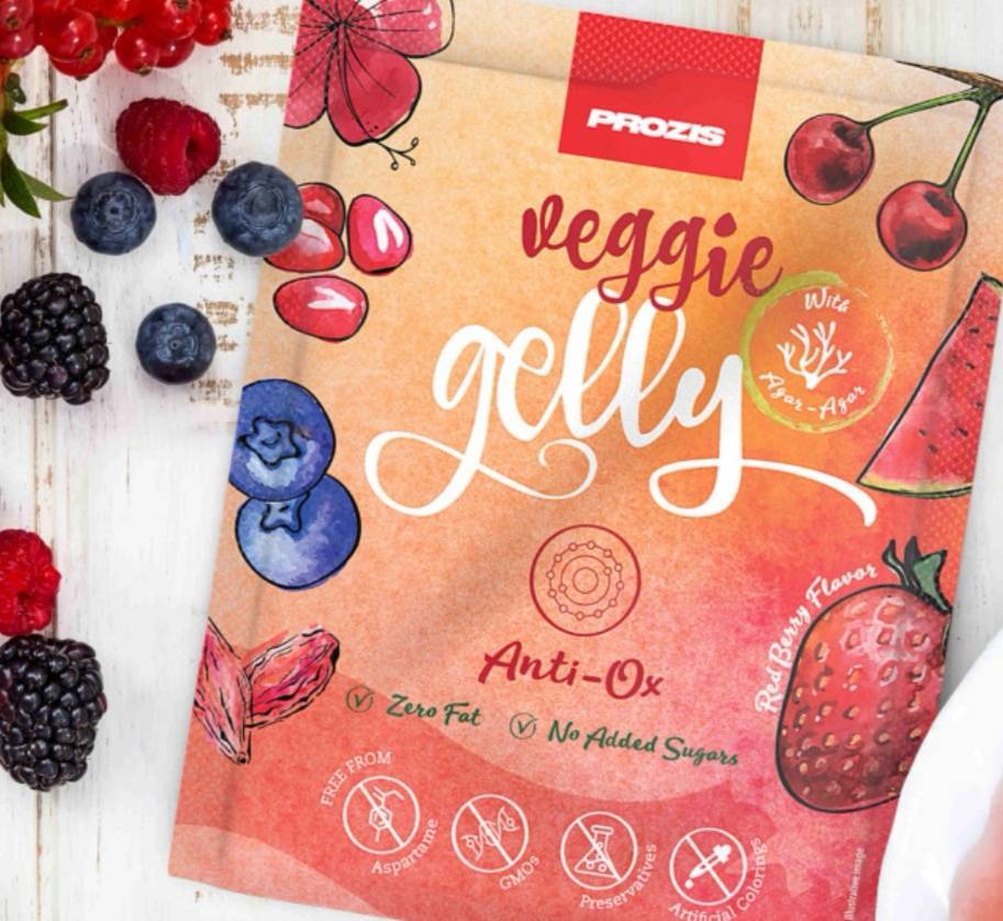 Producto Veggie Gelly Anti-Ox frutos vermelhos 