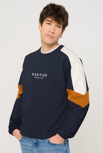 Sudadera azul • Kaotiko