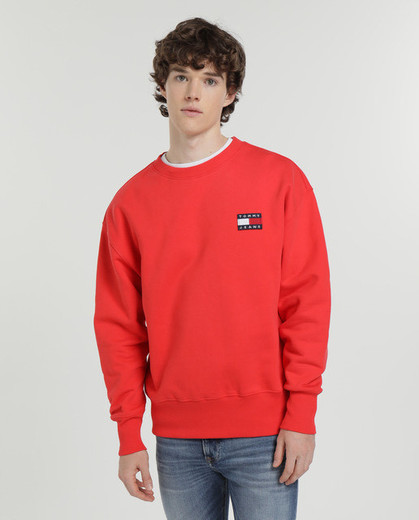 Sudadera roja • Tommy Jeans