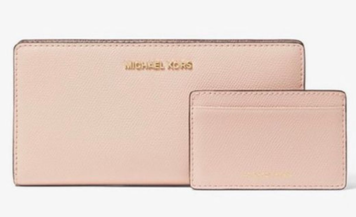 Fashion Saffiano Leather Slim Wallet