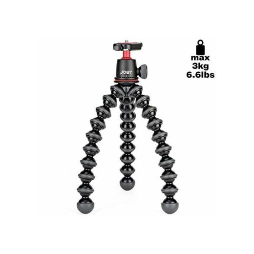 Joby GorillaPod Kit 3K JB01507-BWW - Trípode Flexible Ligero con Rótula para