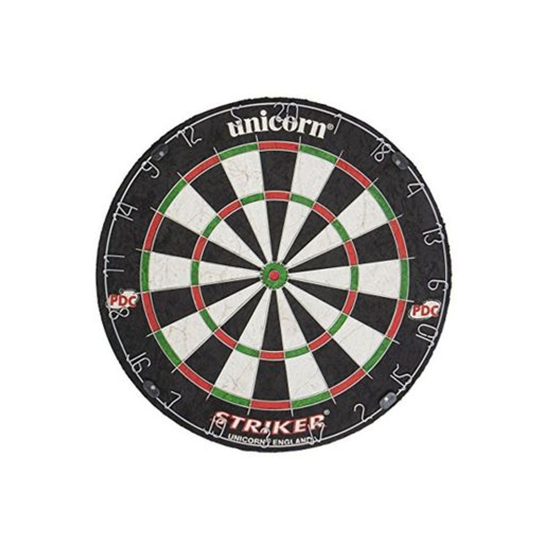 Producto Unicorn Striker Bristle - Diana de Dardos Black/White/Red/Green Talla