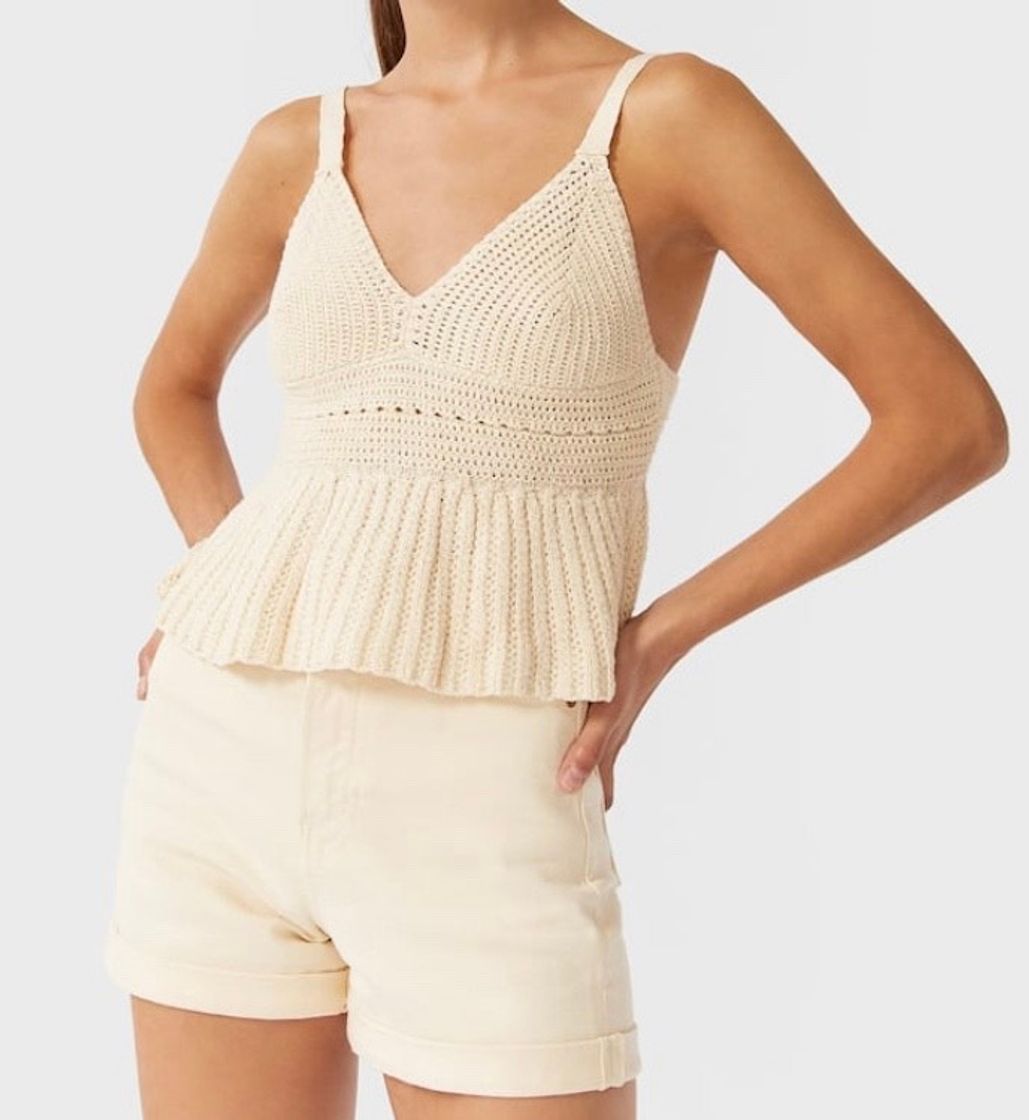 Product Top crochet e peplum