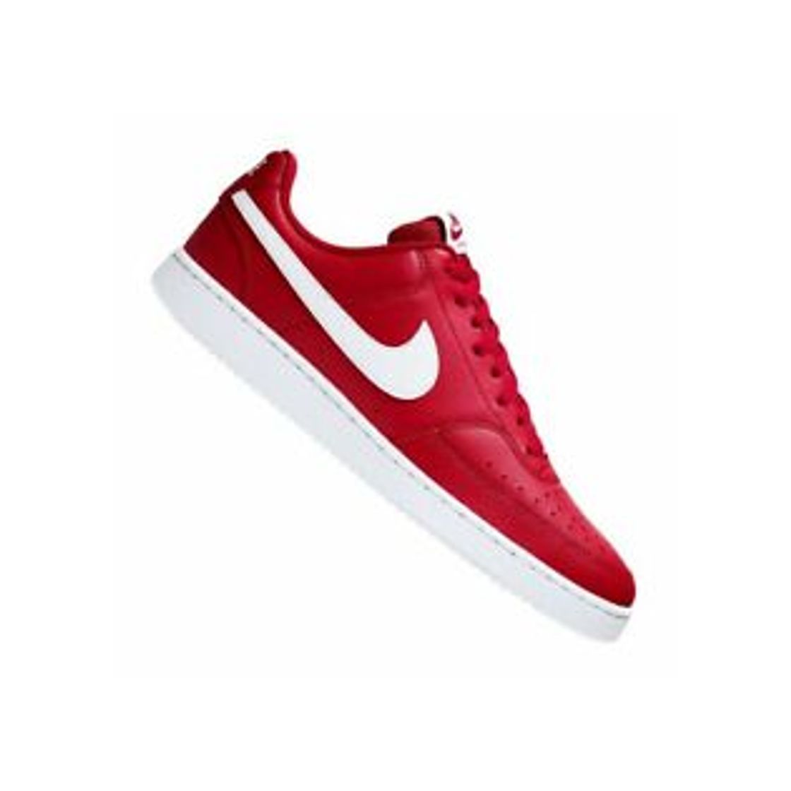 Moda Nike Court Vision LO, Zapatillas para Hombre, Rojo