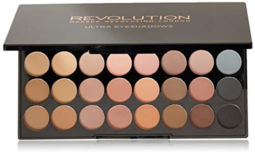 Social Makeup Revolution Ultra Eyeshadow Palette Flawless Matte Paleta 32 matowych cieni do