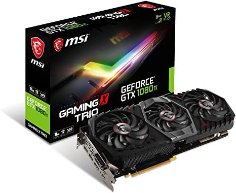 Fashion MSI 1080 TI Gamming X trio 