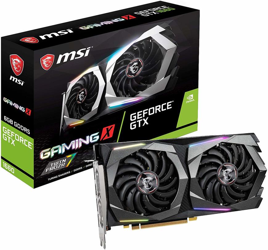 Moda Msi GTX 1660 Gamming X 6G