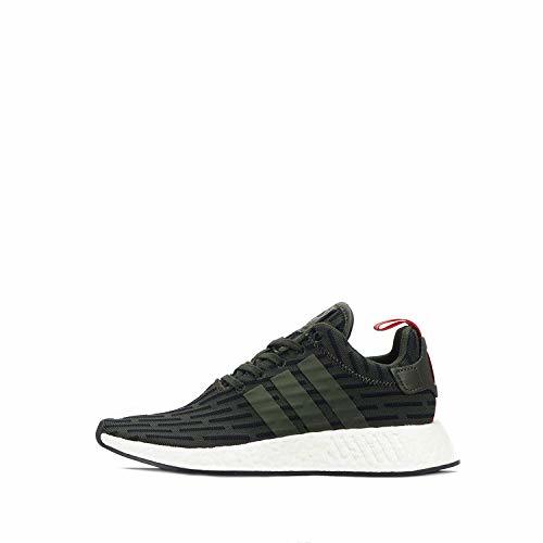 Place adidas Adidas NMD_r2 - Zapatillas de Malla para Hombre Multicolor Dark Green/Black/White