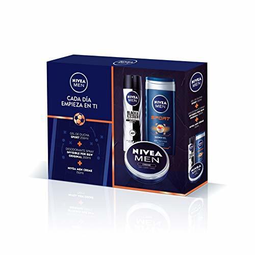 Belleza NIVEA MEN Pack Creme, set de regalo con crema hidratante NIVEA MEN