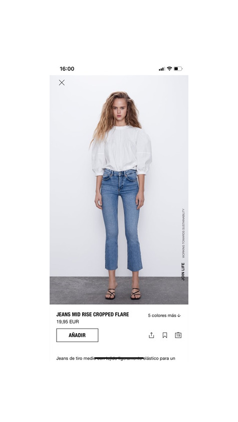 Social Pantalones flare