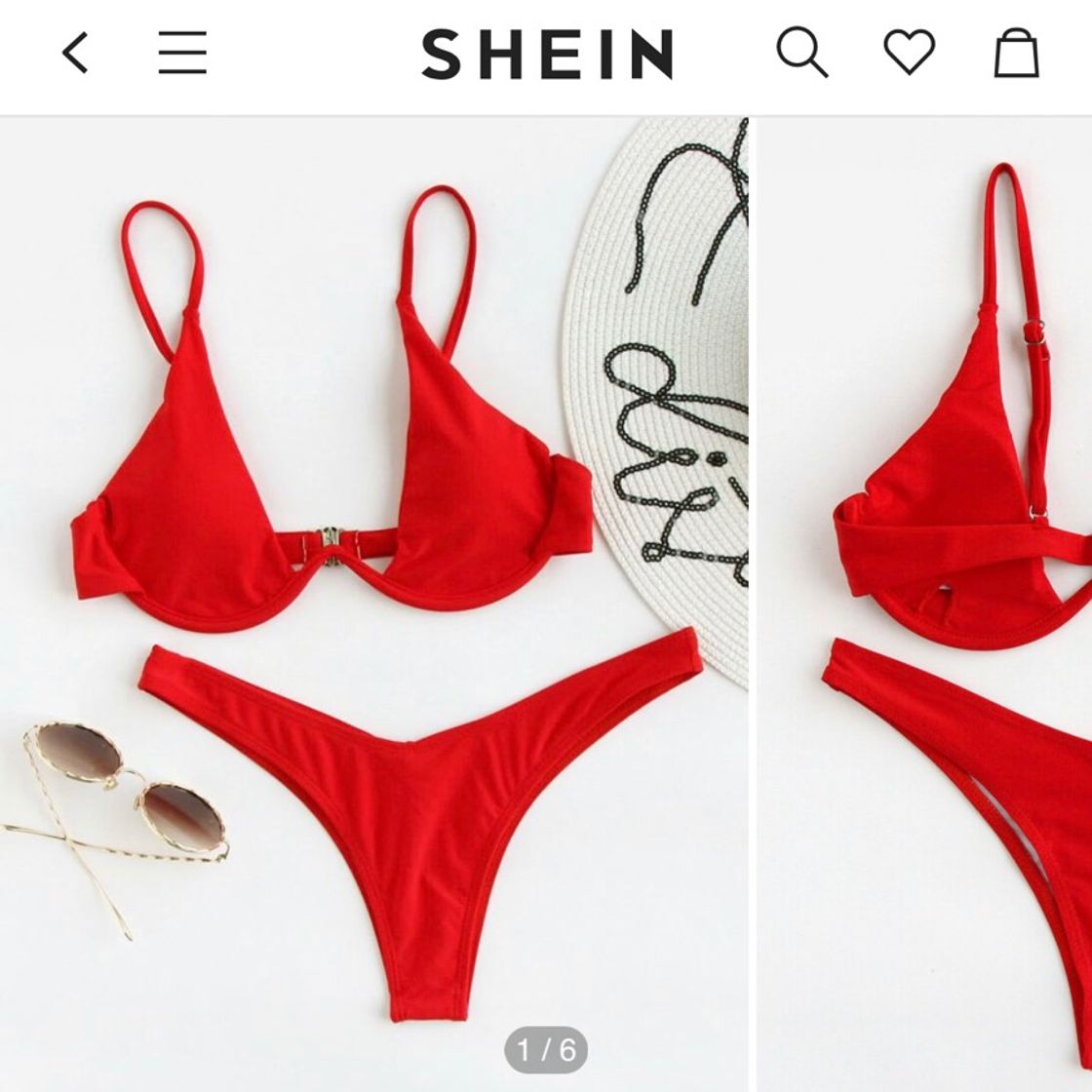 Moda Bikini rojo ❤️