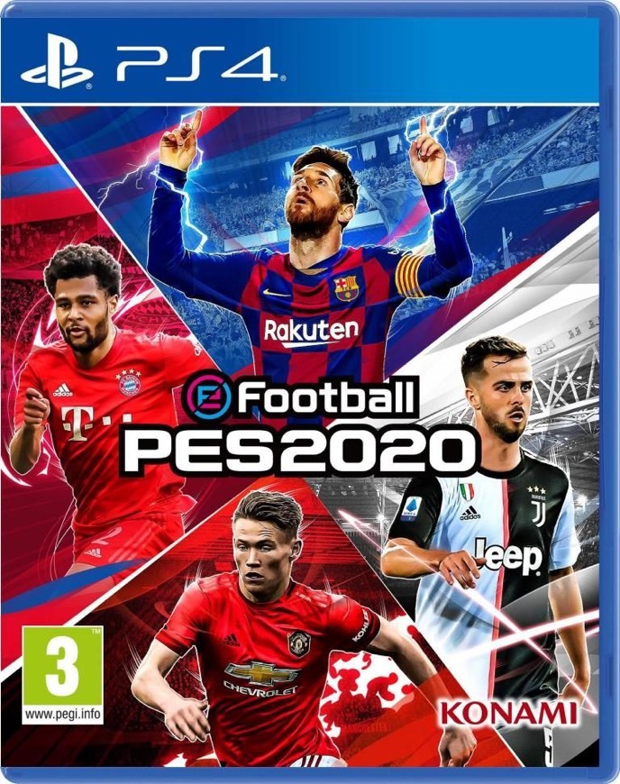 Electrónica PES 2020 PS4