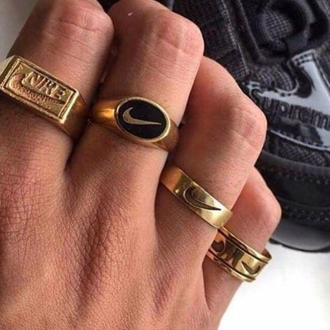 Fashion gold rings