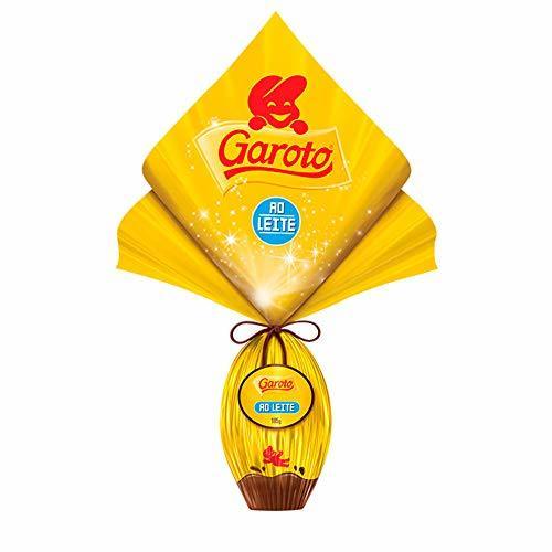 Social Huevo de Pascua hecho de chocolate con leche