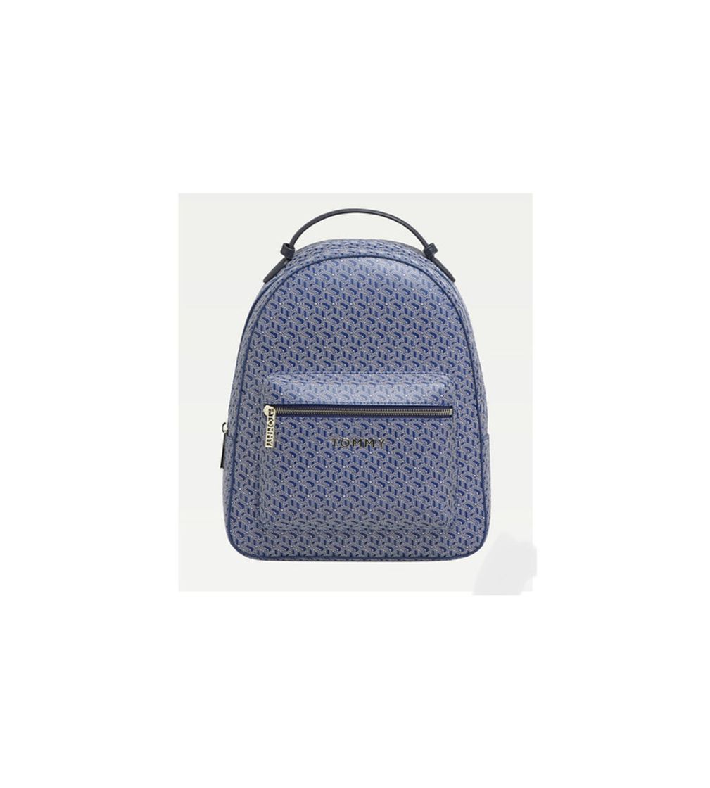 Product TOMMY ICONS MONOGRAM BACKPACK BLUE