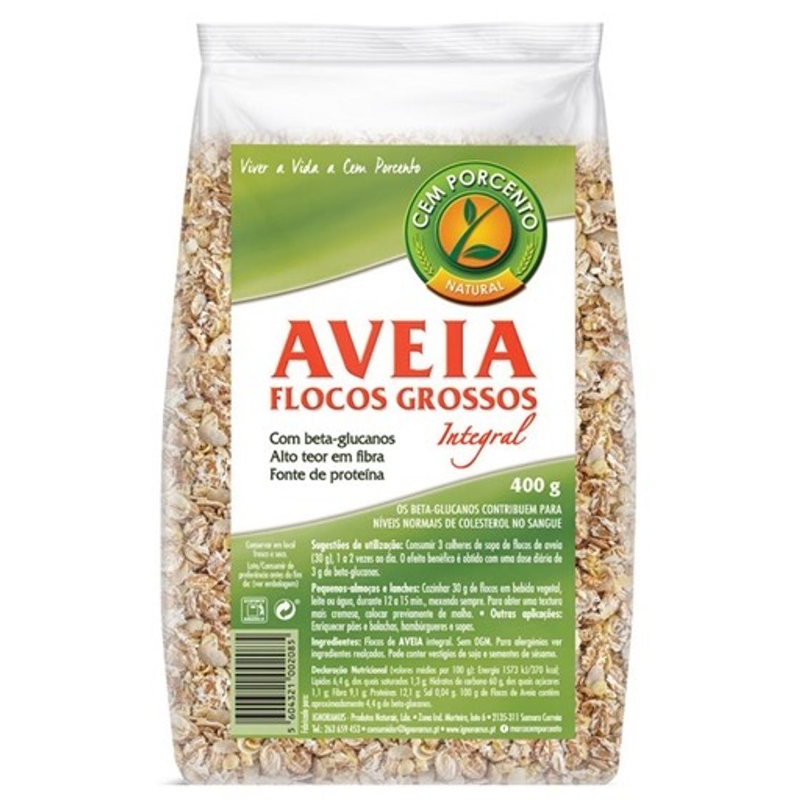 Social Flocos de Aveia Grossos Integral 