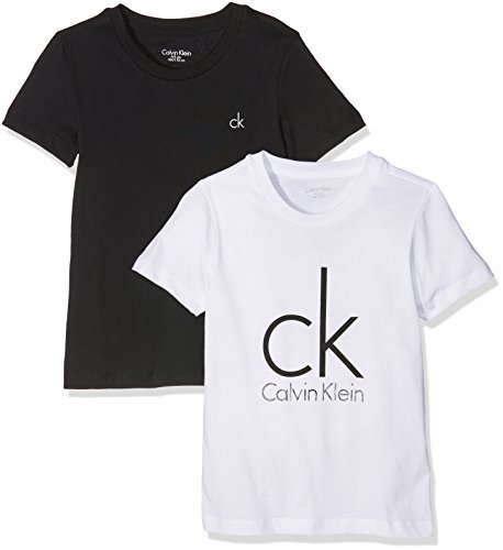 Moda Calvin Klein Modern tee Camiseta, Negro