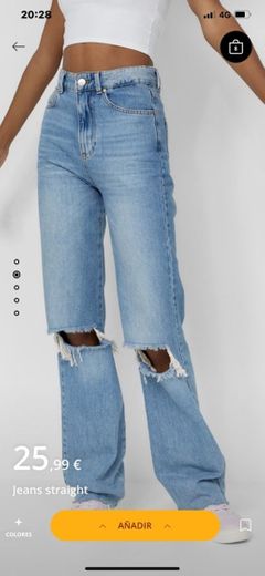 Straight jeans - Women's fashion