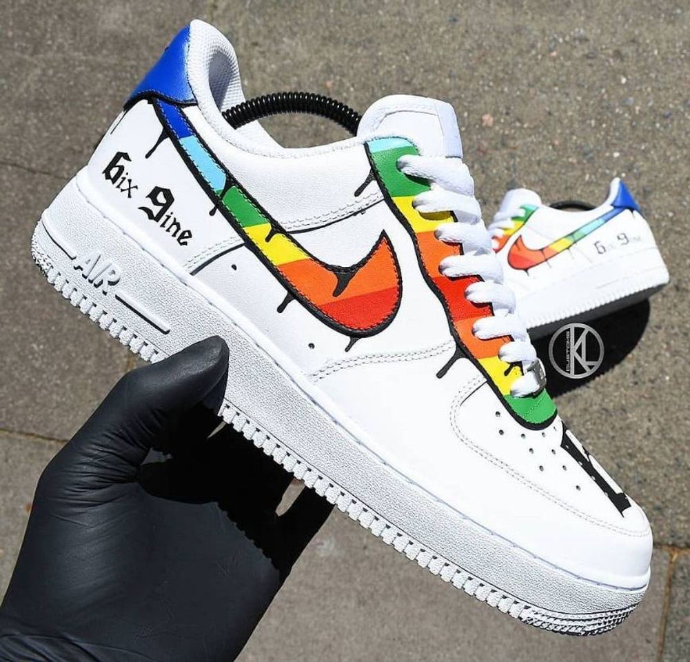 Moda Nike Air force 1 custom