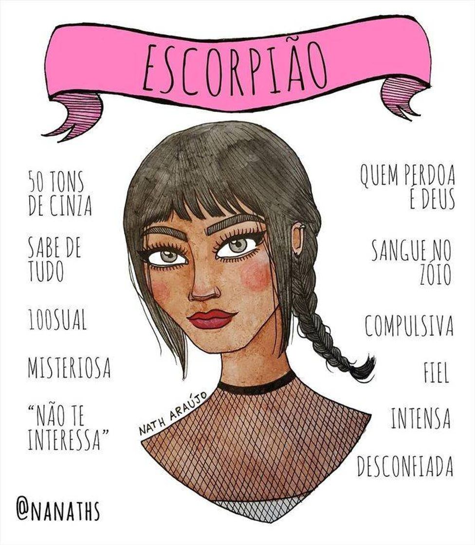 Moda Signo escorpião