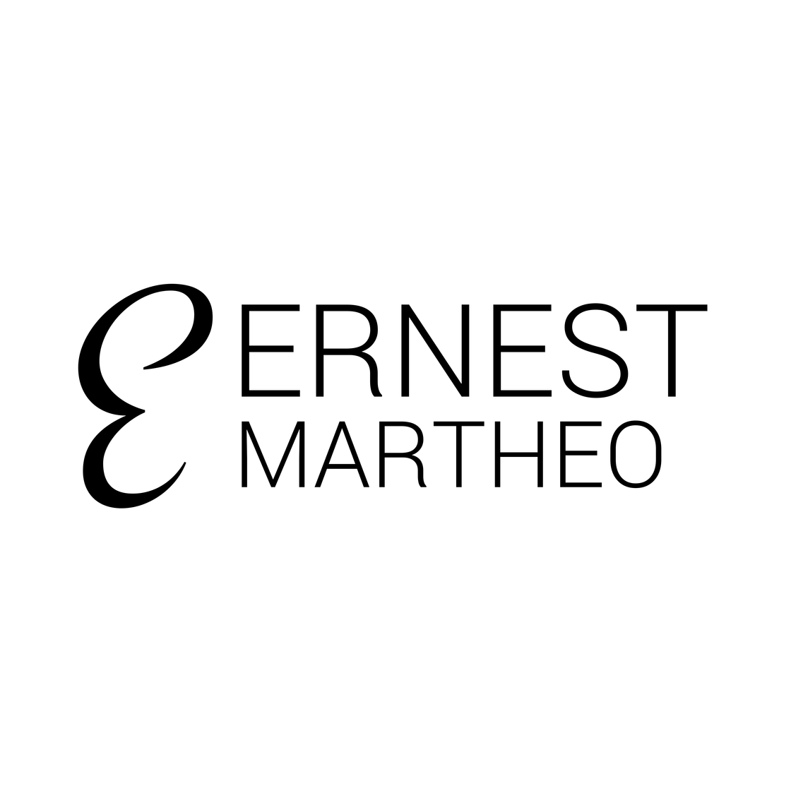 Ernest Martheo - CODE: LCARINA20 (20%)