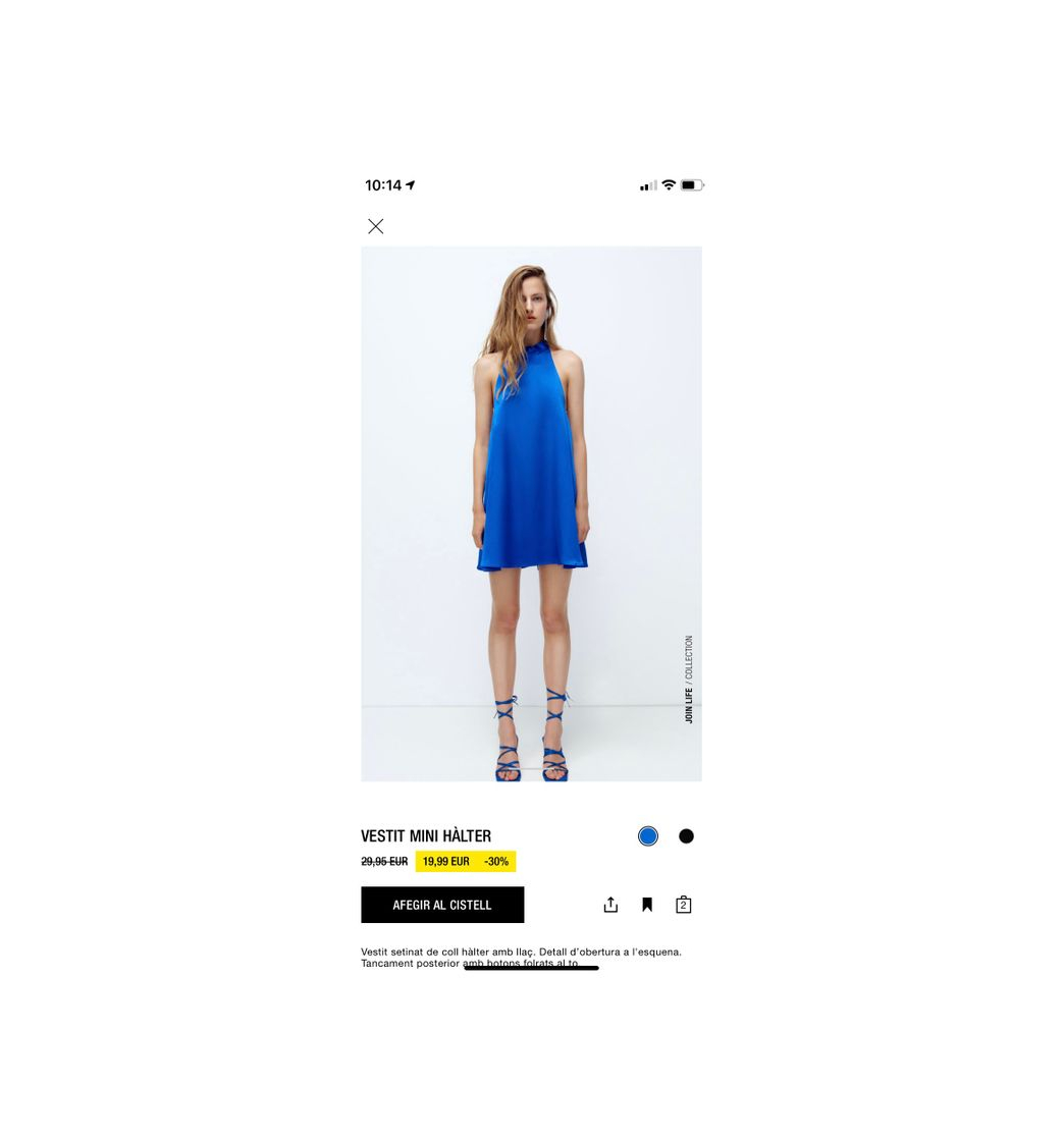 Social Vestido halter