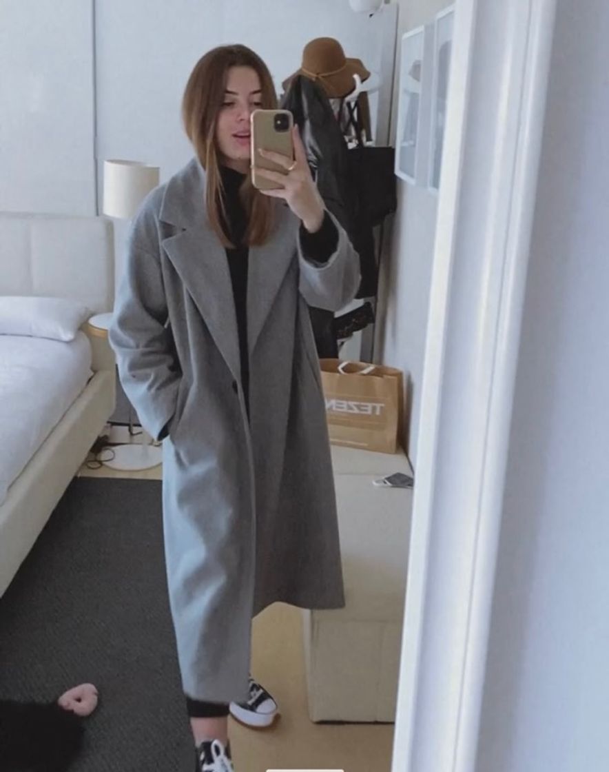 Social Abrigo oversize largo