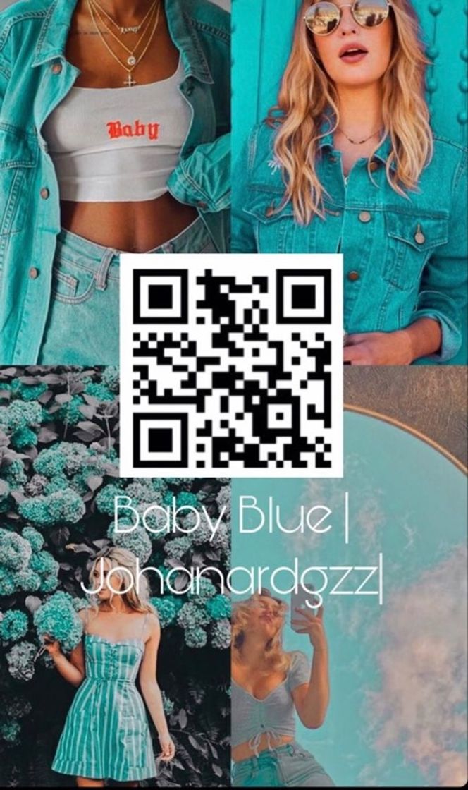 Moda Baby blue