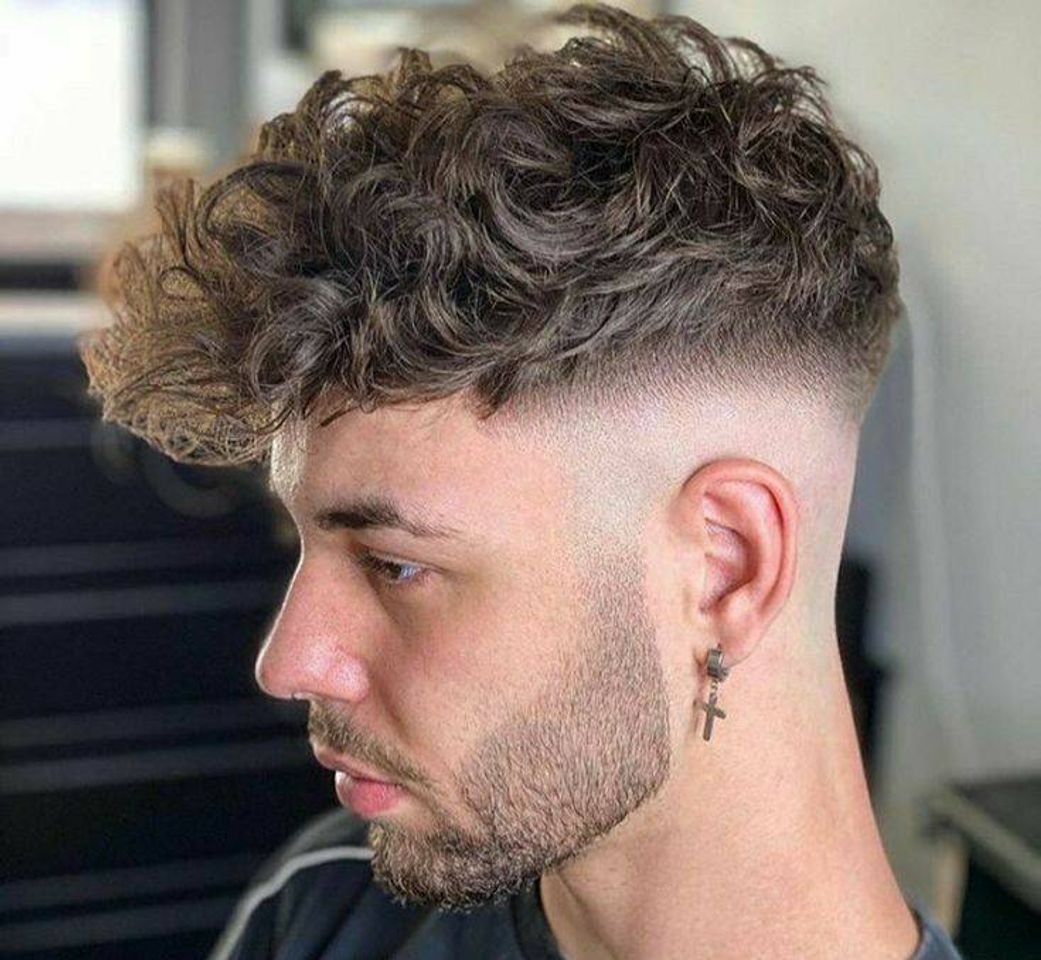 Fashion Corte de cabelo masculino