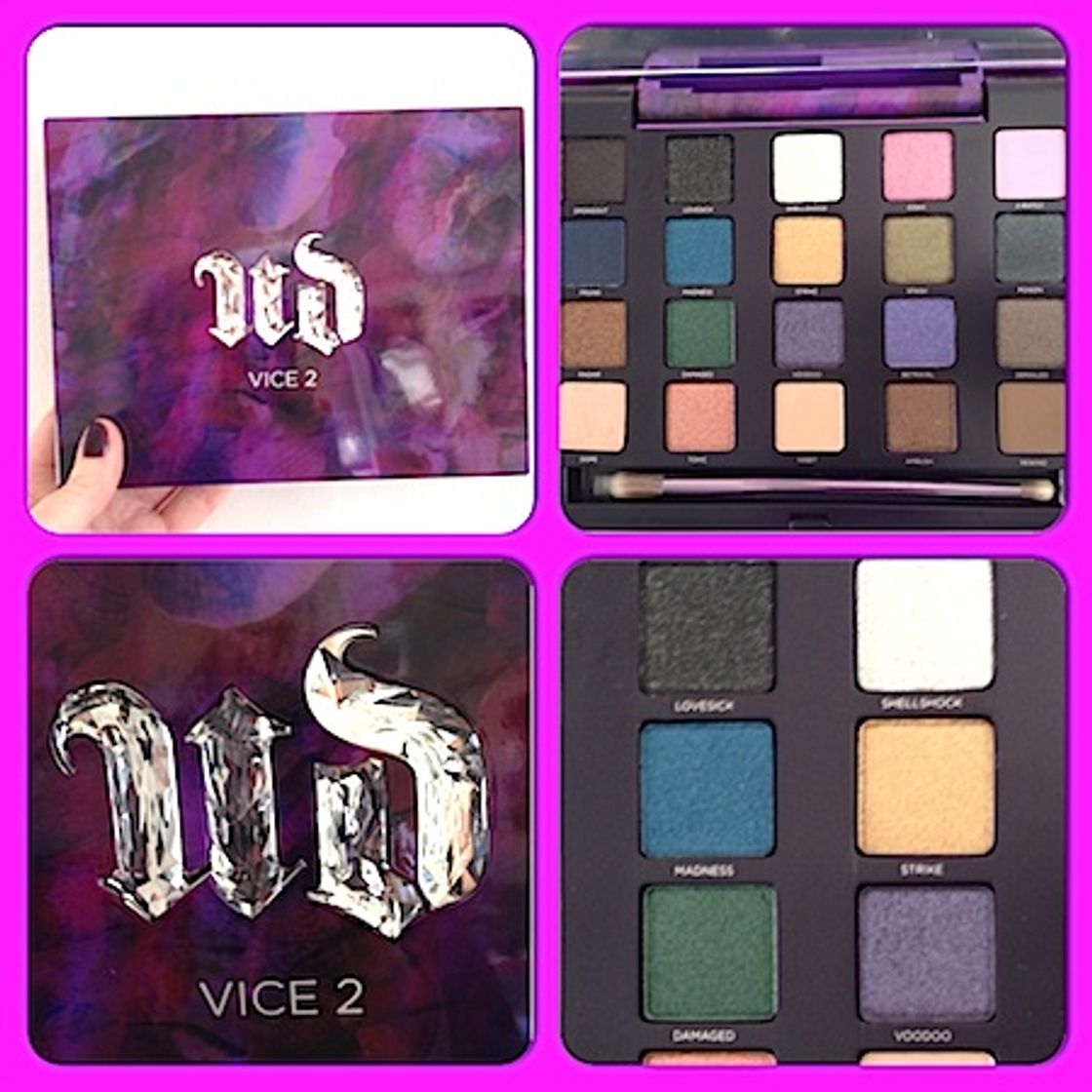 Product URBAN DECAY Vice 2 Eyeshadow Palette Limited Edition 