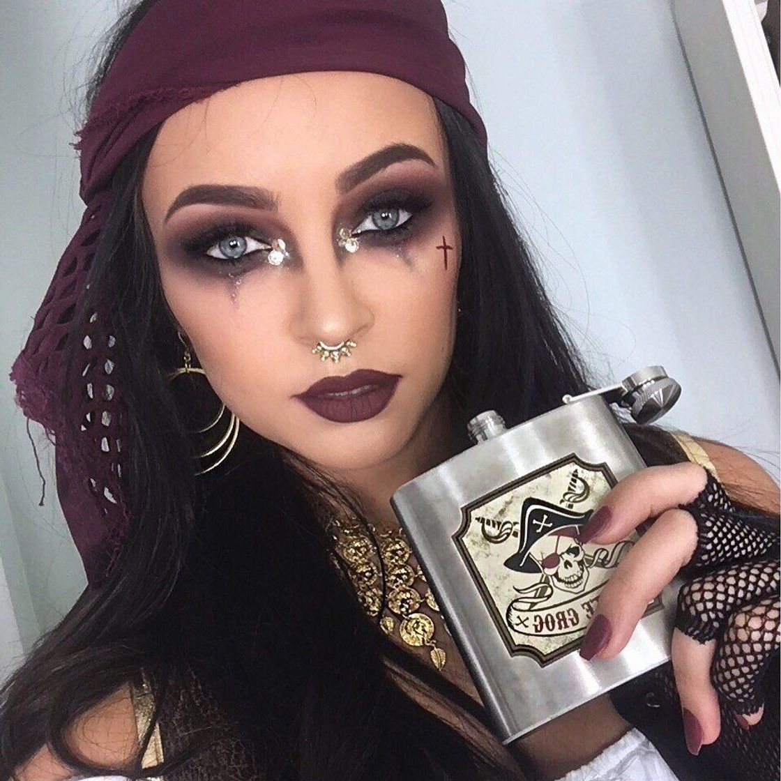 Fashion PIRATE HALLOWEEN MAKEUP 