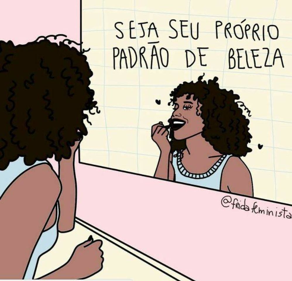 Fashion Padrão de beleza 