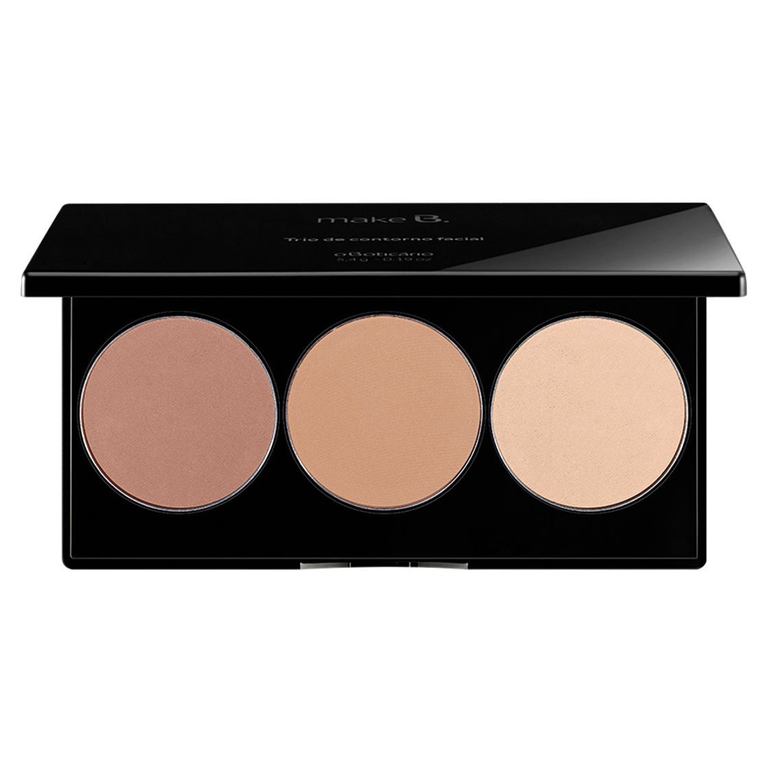 Fashion Make B Blush Trio De Contorno Facial - O Boticário