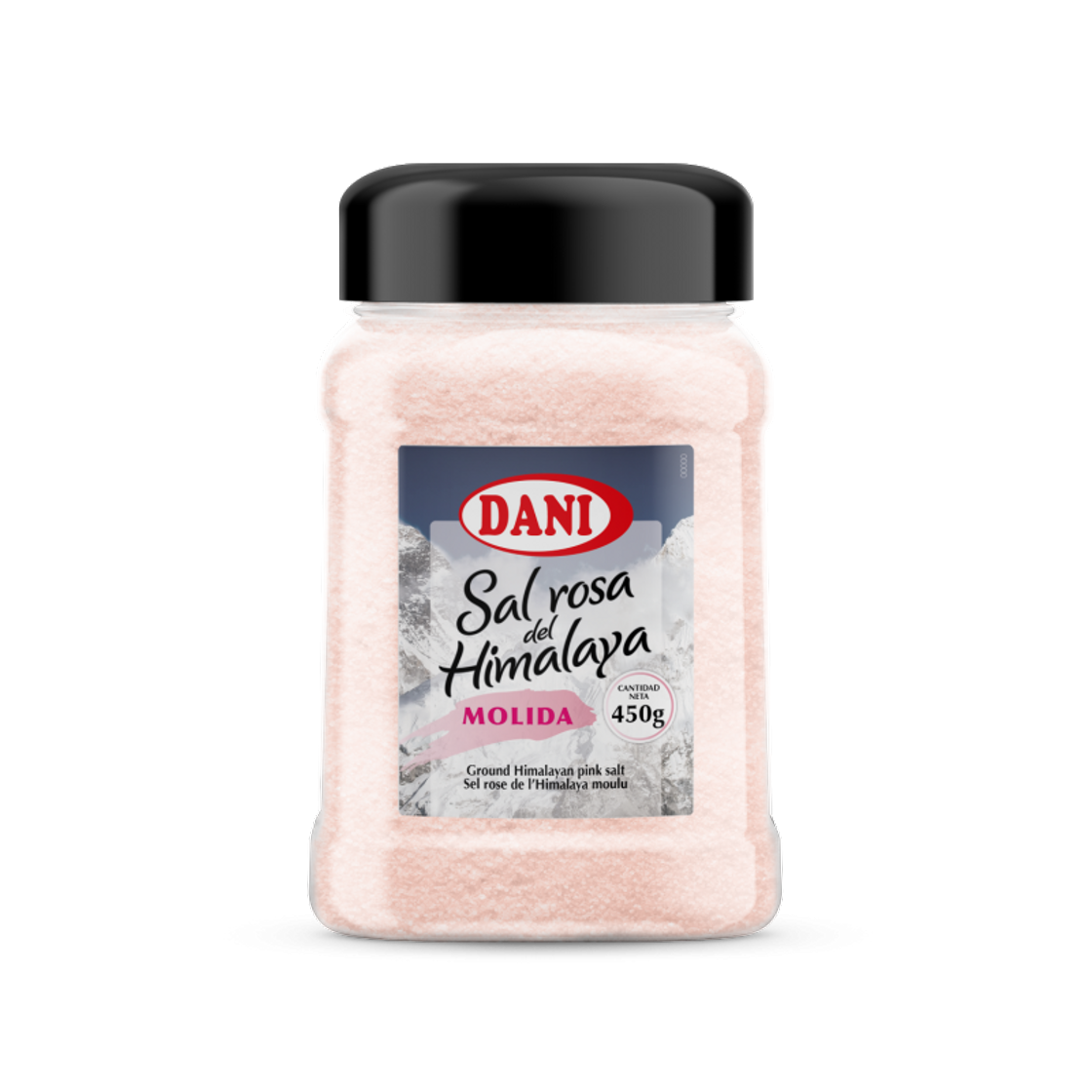 Moda Sal rosa del Himalaya molida  450g Dani