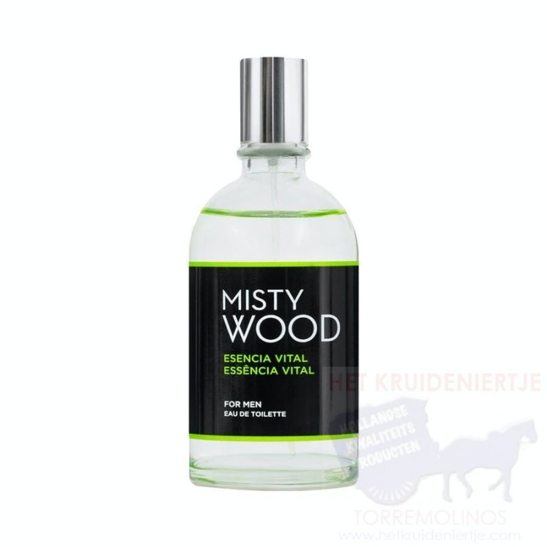 Fashion Lote hombre Misty Wood Esencia vital contiene eau de toilette 100 ...