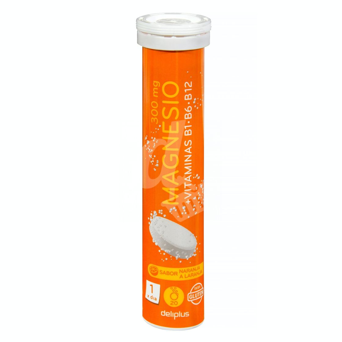 App Comprimidos efervescentes magnesio Deliplus 300 mg sabor naranja 