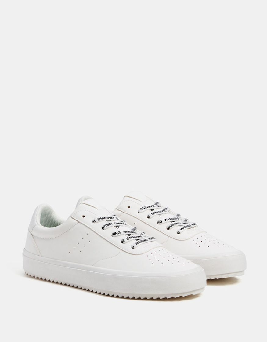 Fashion Zapatillas blancas  |Bershka 