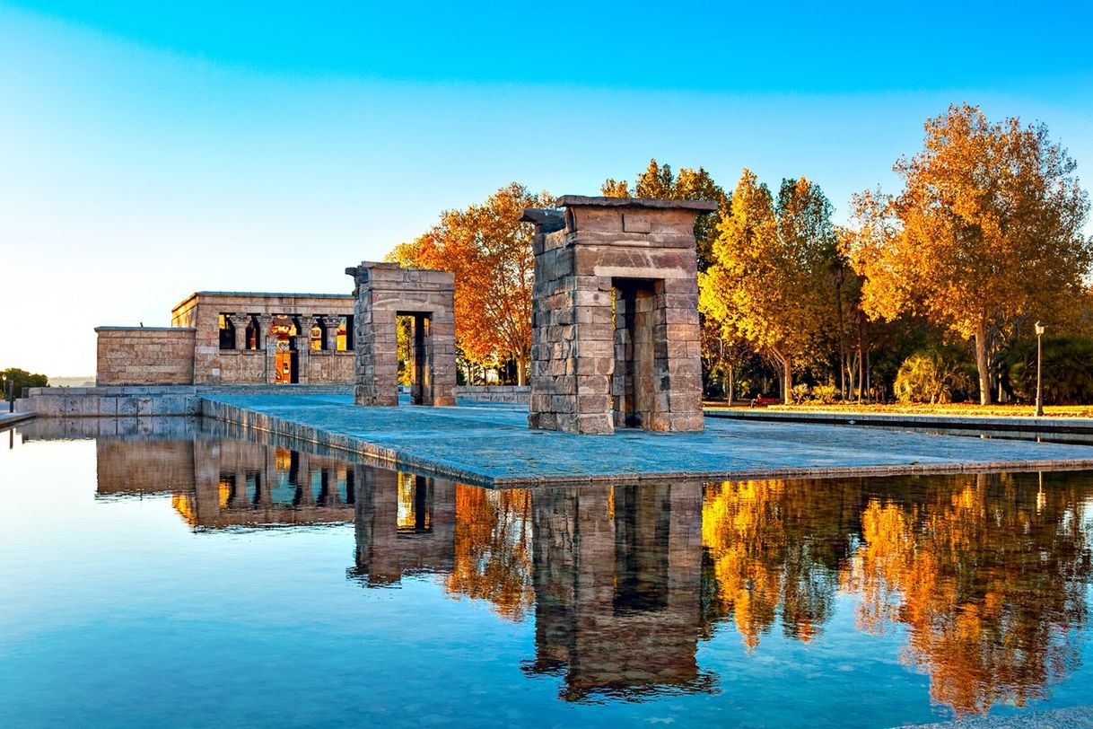 Lugar Templo de Debod